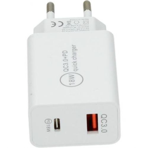 Uniwersalna ładowarka sieciowa USB i USB-C