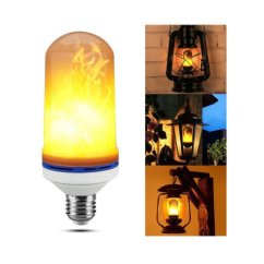 LED žárovka s efektem plamene