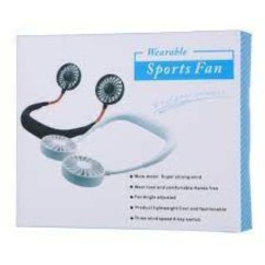 Prenosný nabíjací ventilátor na krk