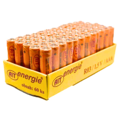 Tužkové baterie AAA 60 kusů