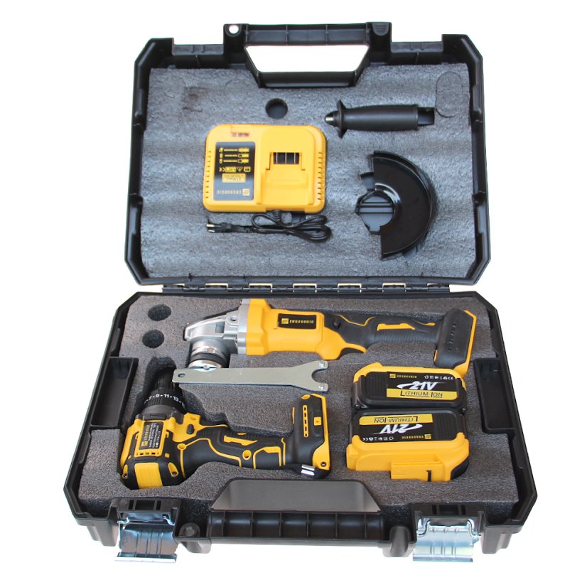 Sada aku nářadí - Bruska + Vrtačka