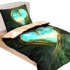 3D povlečení - Srdce