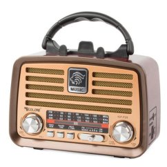 Retro kuchyňské rádio + BT reproduktor