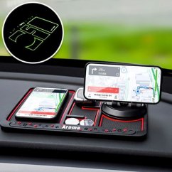 PROTISKLUZOVÁ podložka na telefon do auta 4 v 1