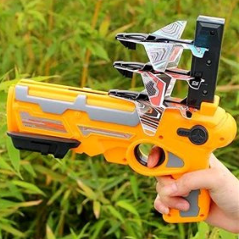 Odpalovací letadlová pistole se 4 letadly
