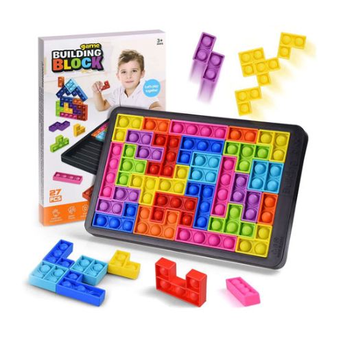 Pop-It antistresová stavebnice Tetris