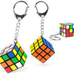 Přívěsek na klíče - Rubikova kostka