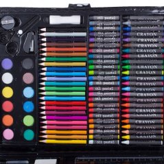 Umělecká sada na malování v kazetě 168 ks