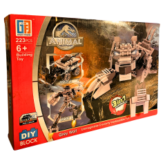 3v1 Stavebnice ANIMAL 223 dílků