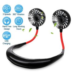 Přenosný nabíjecí ventilátor na krk