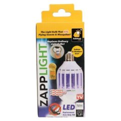 Elektrická LED žárovka s lapačem hmyzu