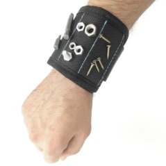 Nastaviteľný magnetický náramok pre domácich majstrov