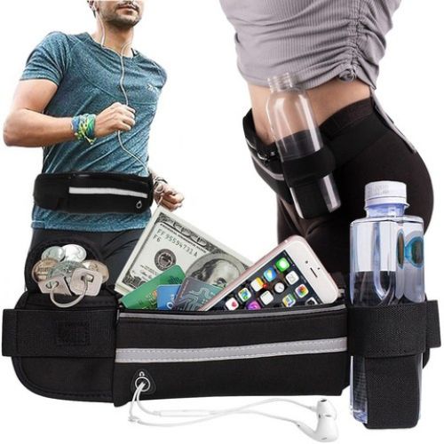 Čierna bežecká taška